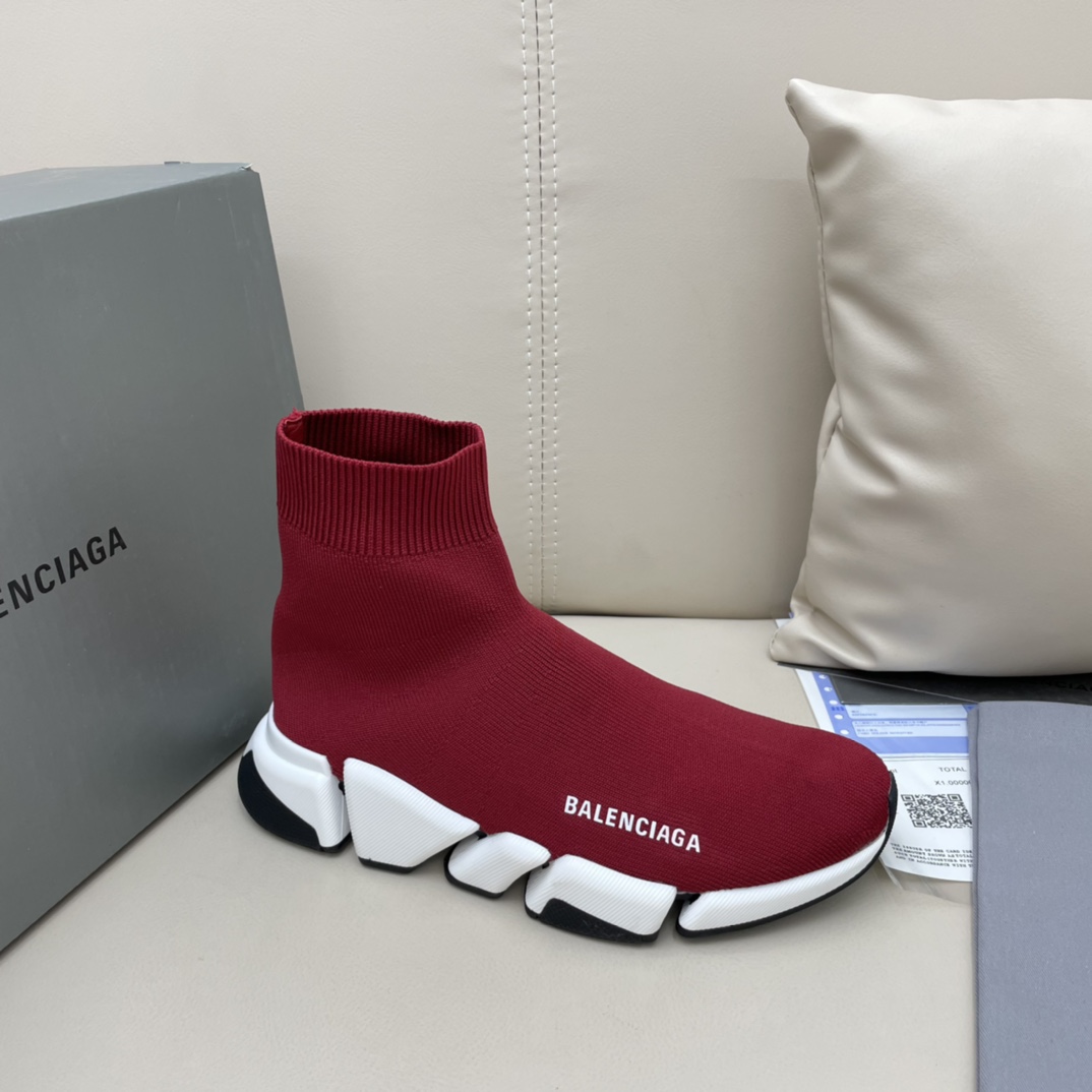 Balenciaga  Speed 2.0 Recycled Knit Sneaker  - DesignerGu