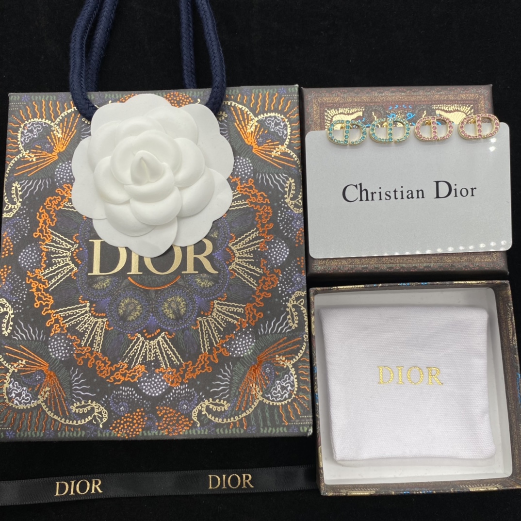 Dior 'CD' Earrings - DesignerGu