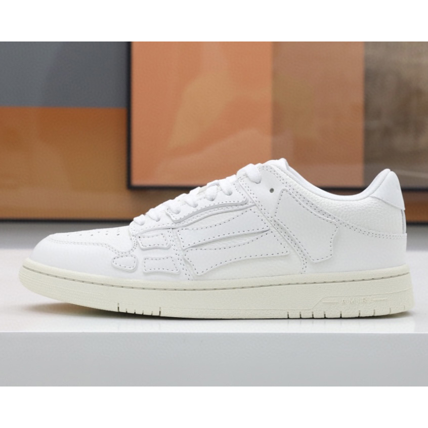 Amiri Skel-Top Low Sneaker White - DesignerGu