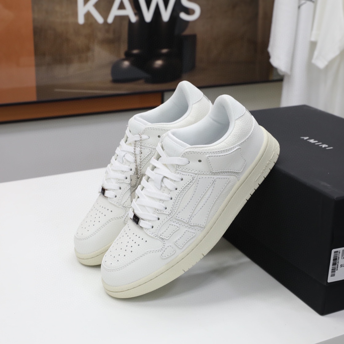 Amiri Skel-Top Low Sneaker White - DesignerGu