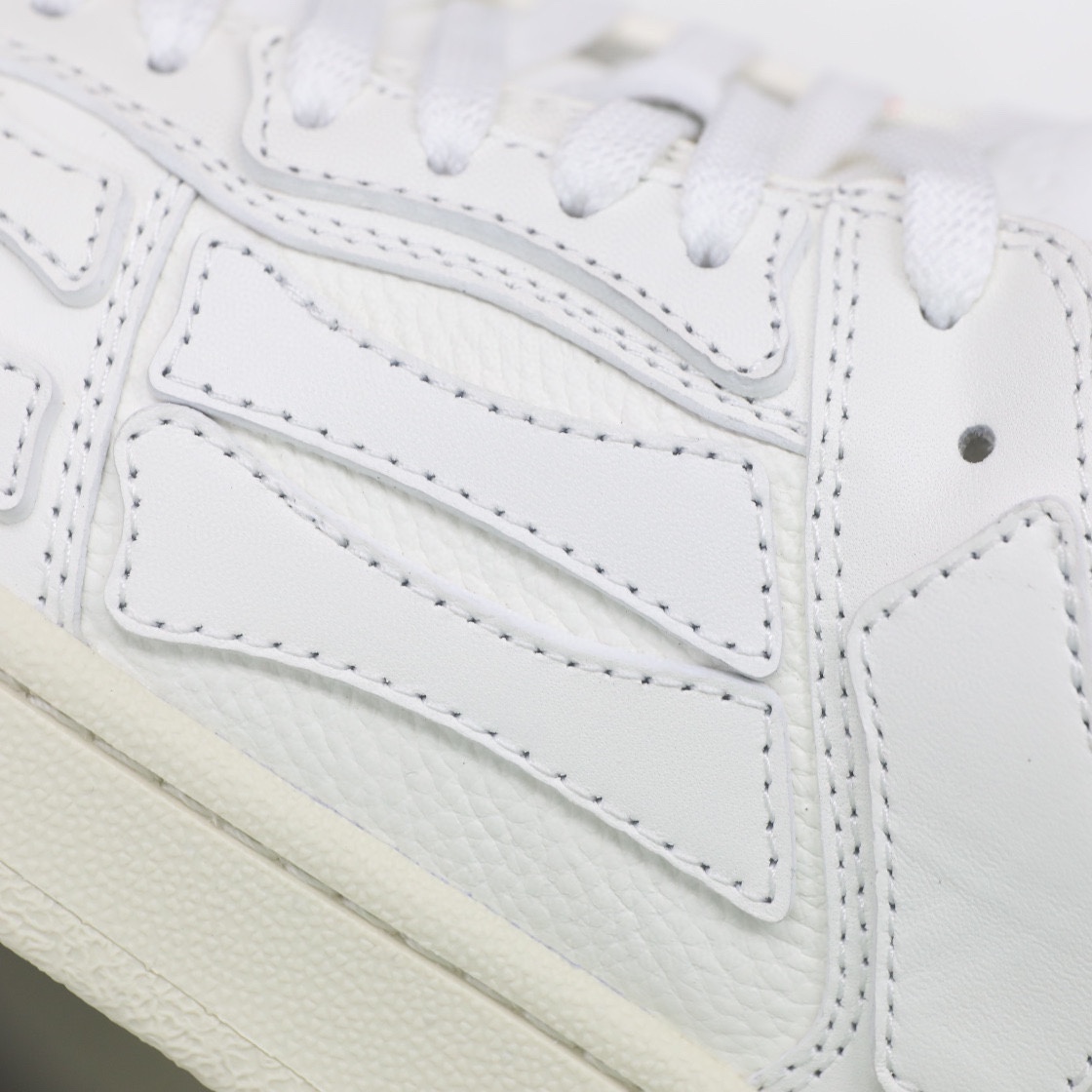 Amiri Skel-Top Low Sneaker White - DesignerGu