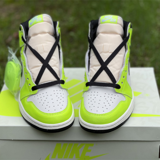 Air Jordan 1 High OG 'Volt' Sneakers   555088-702 - DesignerGu