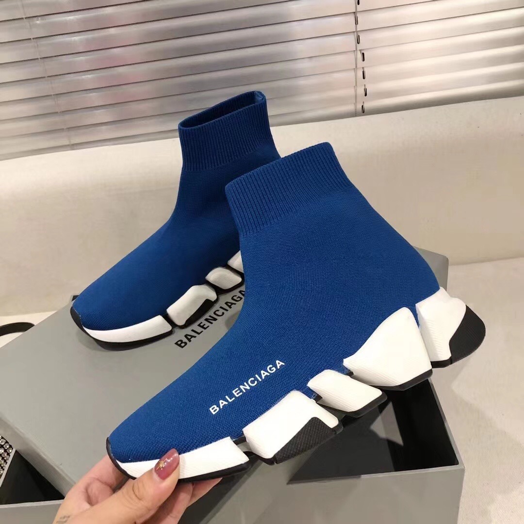 Balenciaga  Speed 2.0 Recycled Knit Sneaker  - DesignerGu