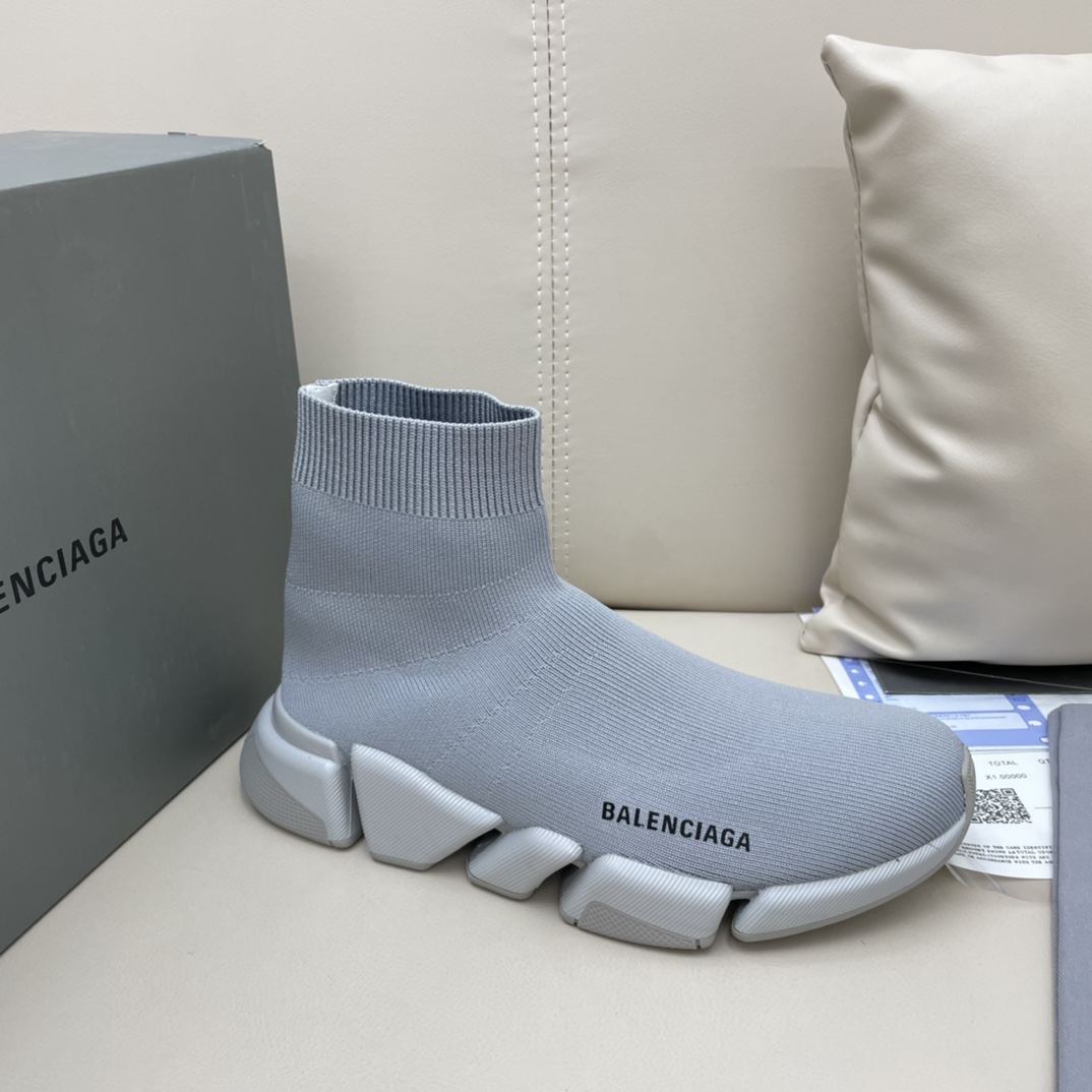 Balenciaga  Speed 2.0 Recycled Knit Sneaker  - DesignerGu