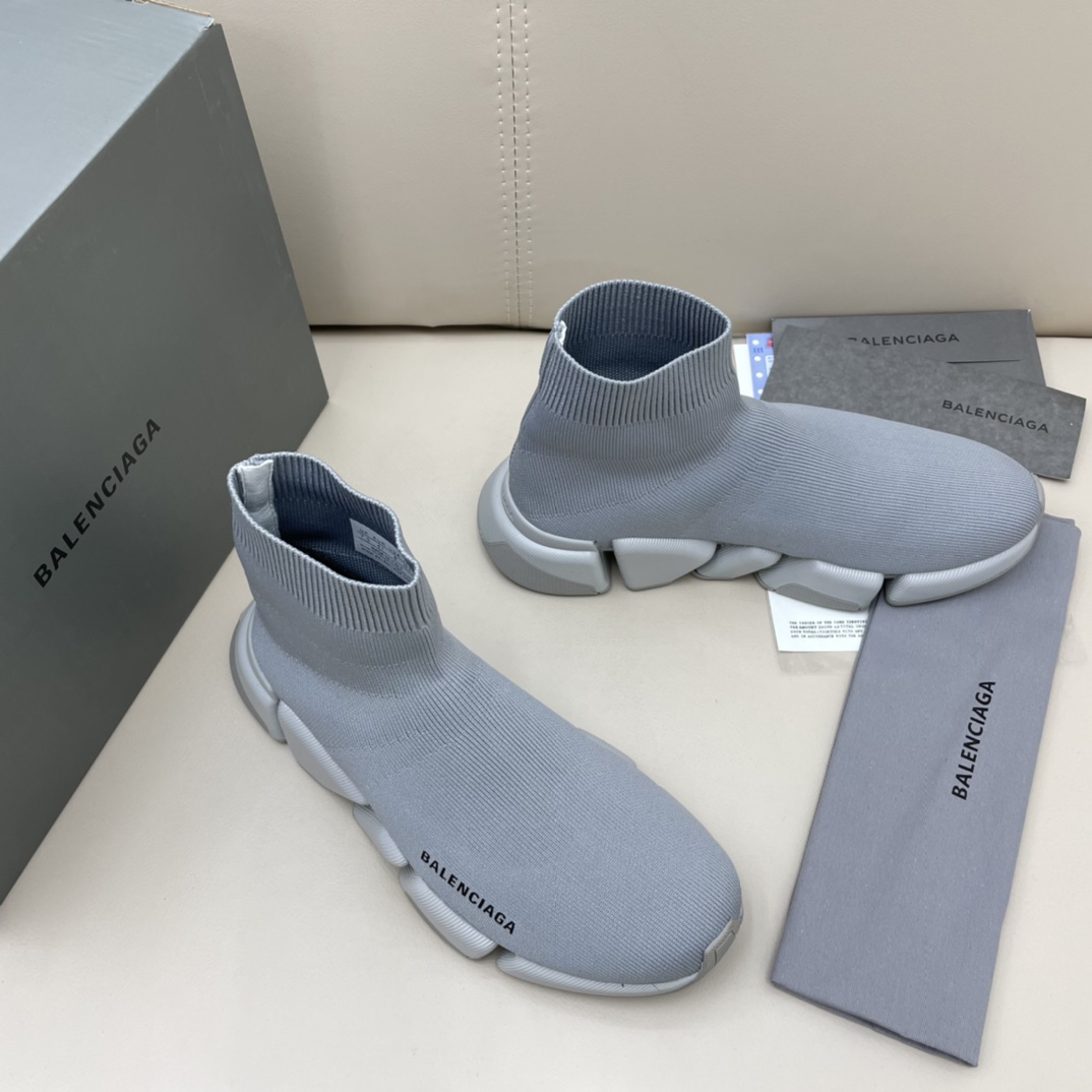 Balenciaga  Speed 2.0 Recycled Knit Sneaker  - DesignerGu