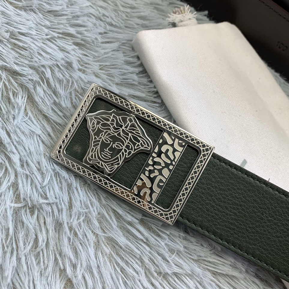 Versace Medusa Head Leather Belt  35mm - DesignerGu