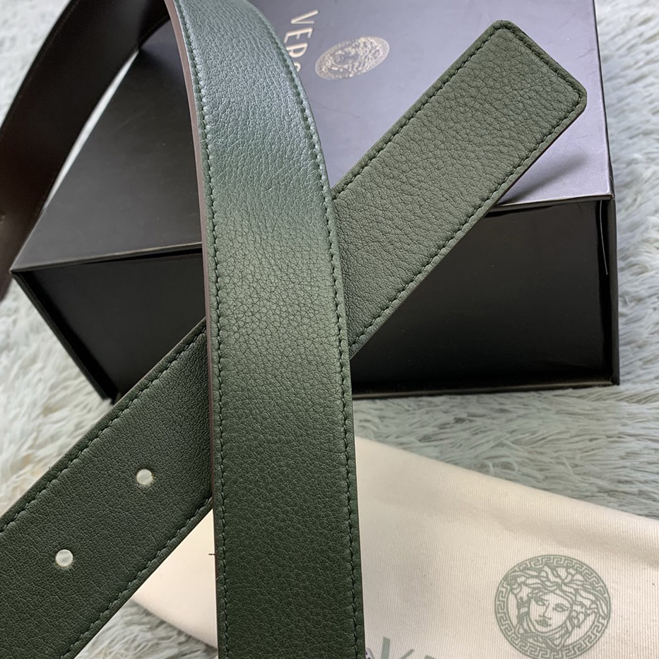 Versace Medusa Head Leather Belt  35mm - DesignerGu