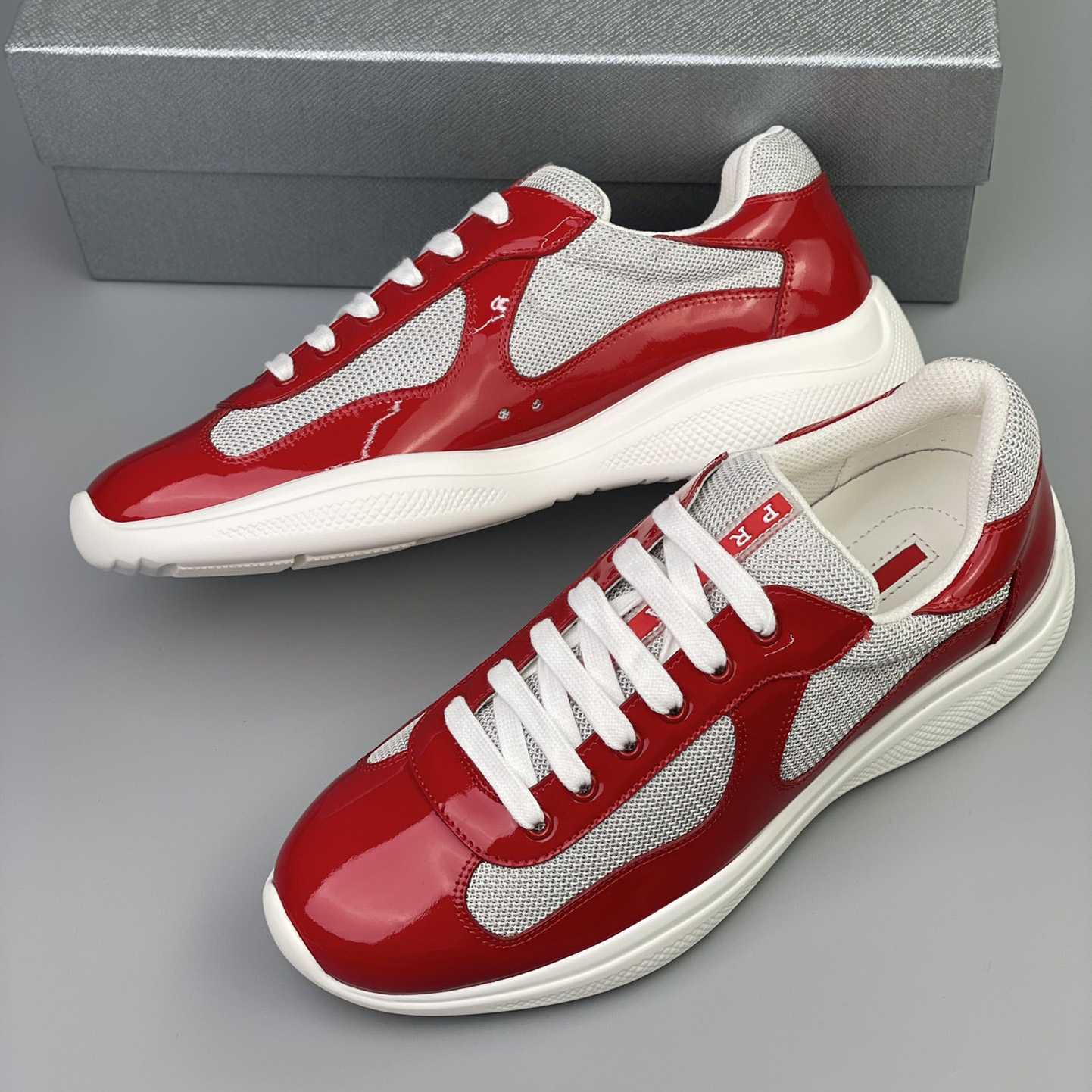 Prada Male America's Cup Sneaker (upon UK size) - DesignerGu