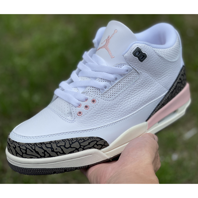 Air Jordan 3 Wmns 'Atmosphere' Sneakers   CK9246-102 - DesignerGu