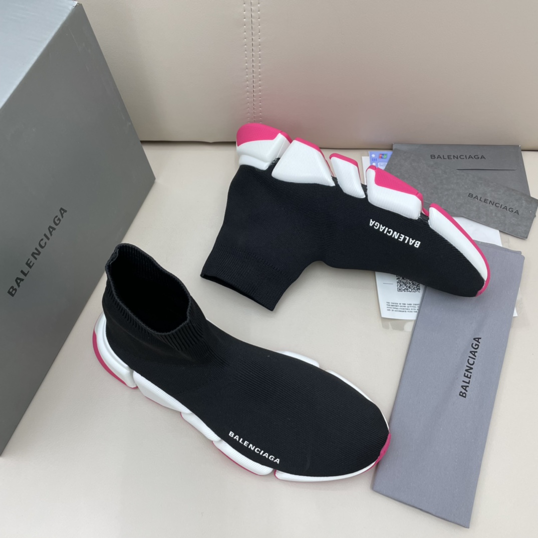 Balenciaga  Speed 2.0 Recycled Knit Sneaker  - DesignerGu