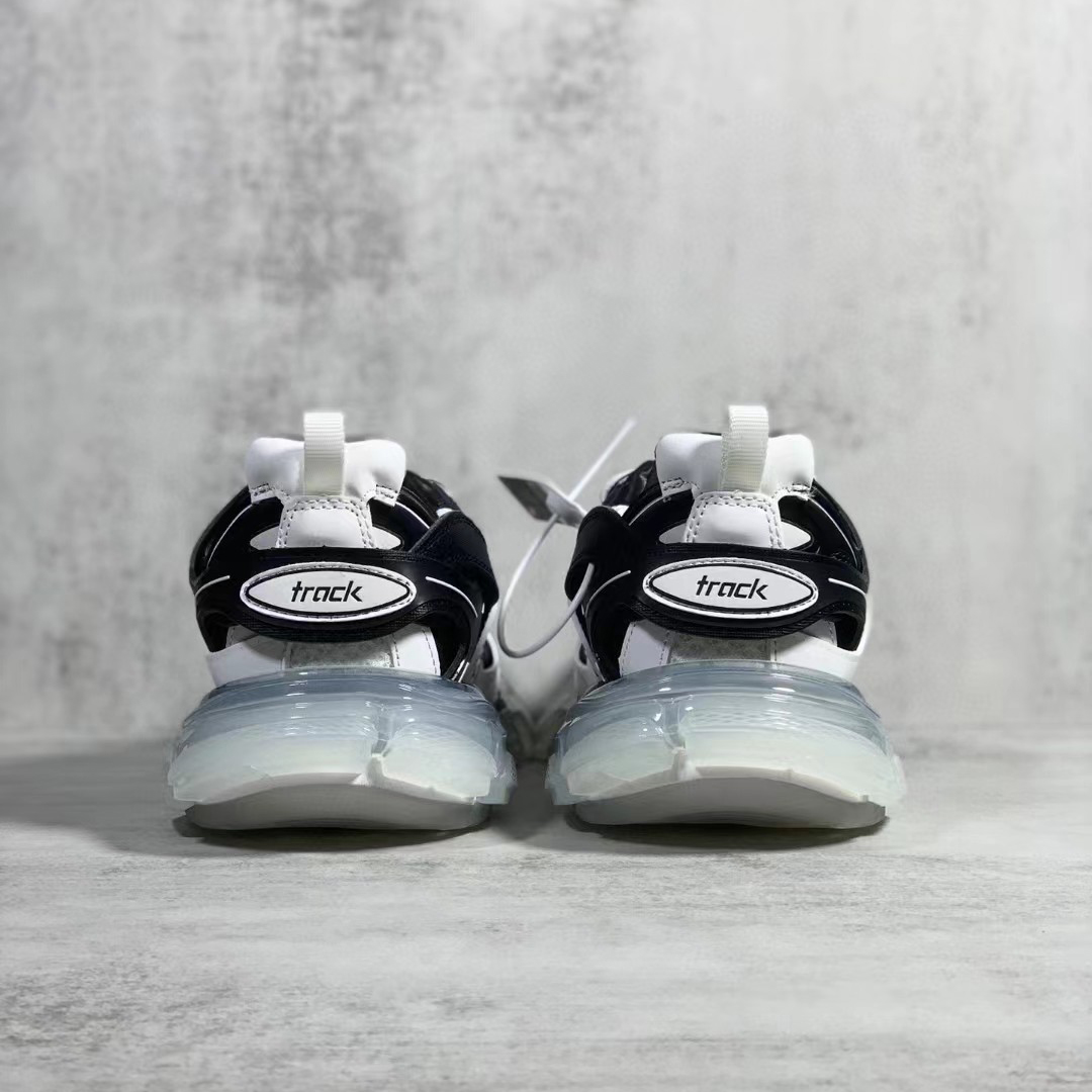 Balenciaga Track  Sneaker  Clear Sole In White - DesignerGu