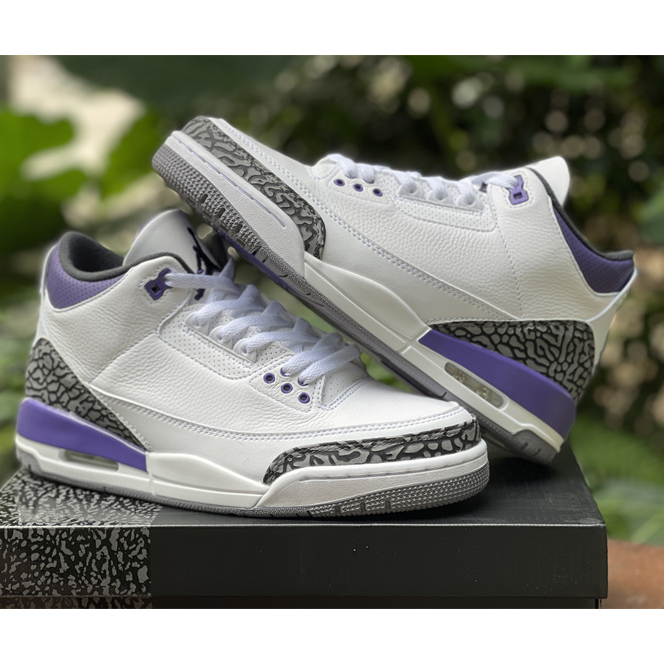 Air Jordan 3 Retro Dark Iris 2022 Sneaker   CT8532-105 - DesignerGu