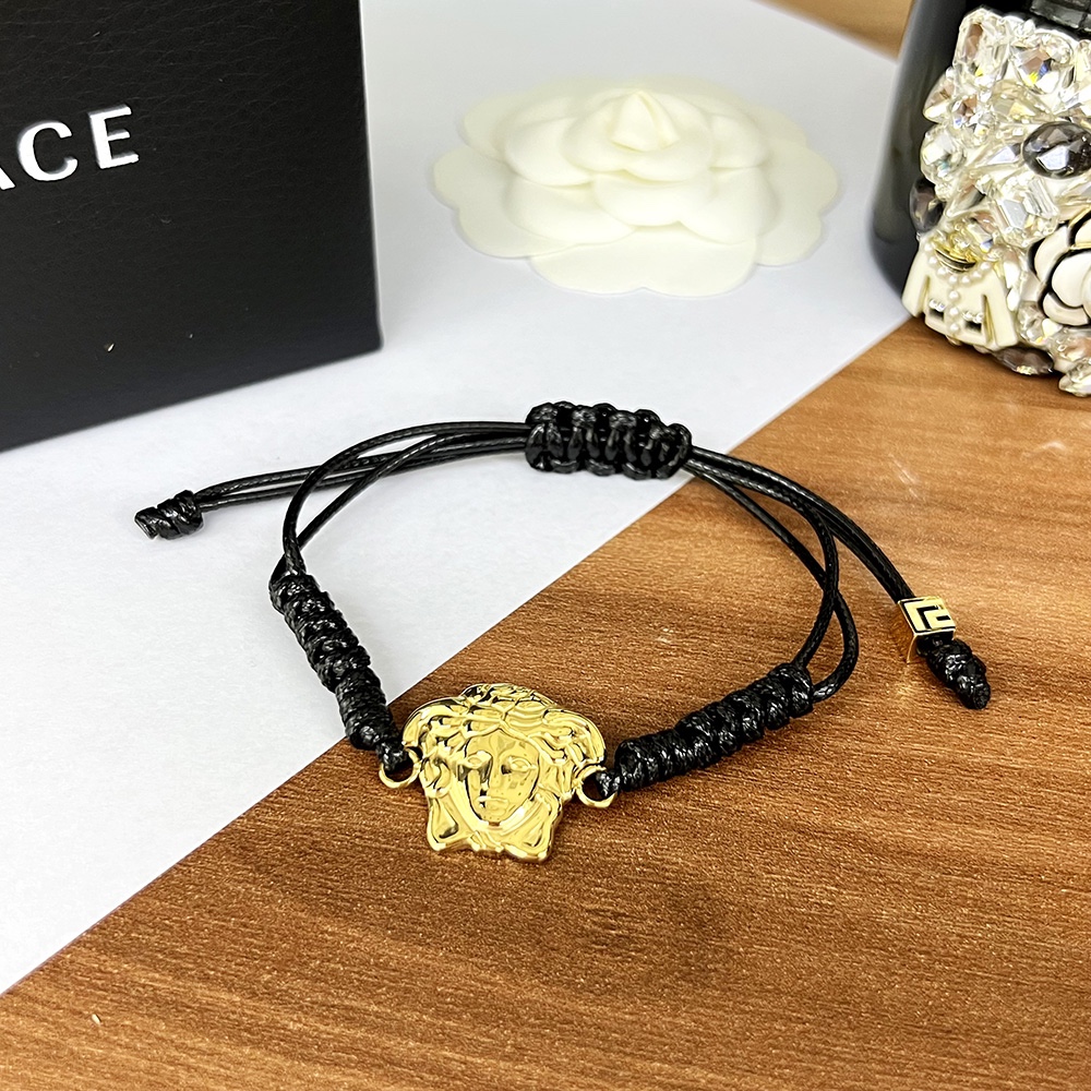 Versace Medusa Woven Bracelet - DesignerGu