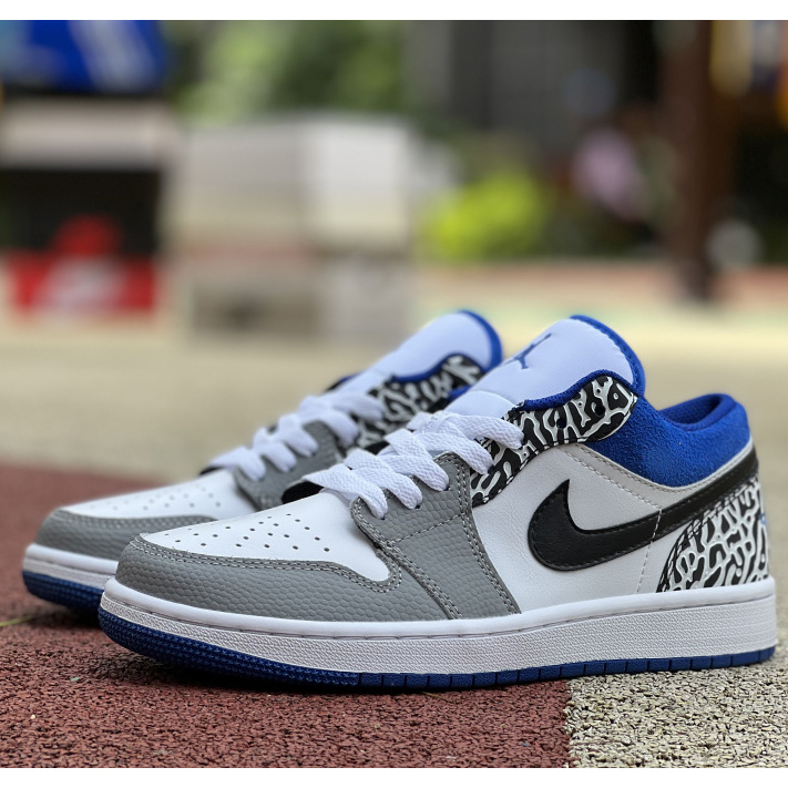 Air Jordan 1 Low AJ1 True Blue  Sneaker  DM1199-140 - DesignerGu