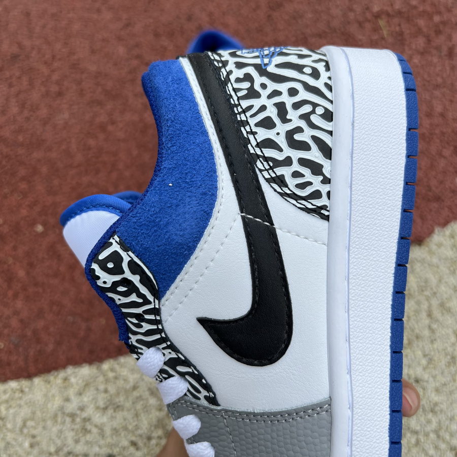 Air Jordan 1 Low AJ1 True Blue  Sneaker  DM1199-140 - DesignerGu