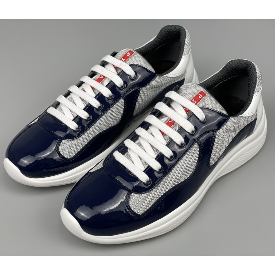 Prada Male America's Cup Sneaker In Blue(upon uk size) - DesignerGu