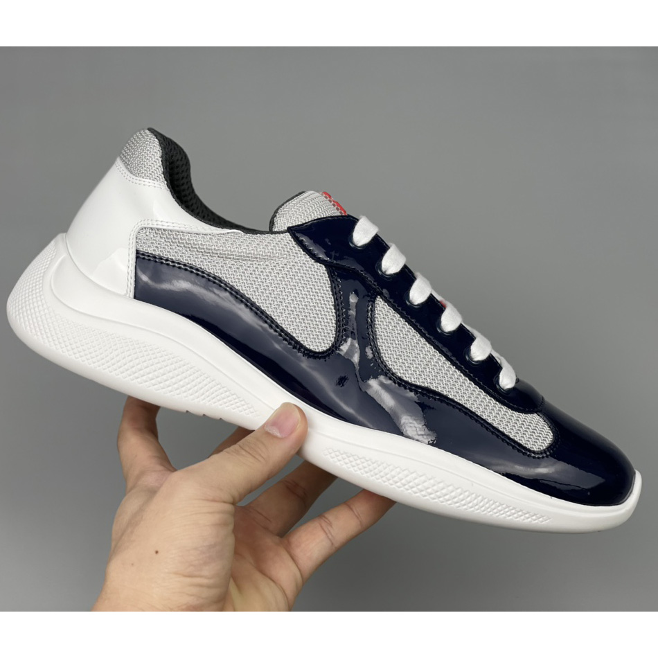 Prada Male America's Cup Sneaker In Blue(upon uk size) - DesignerGu