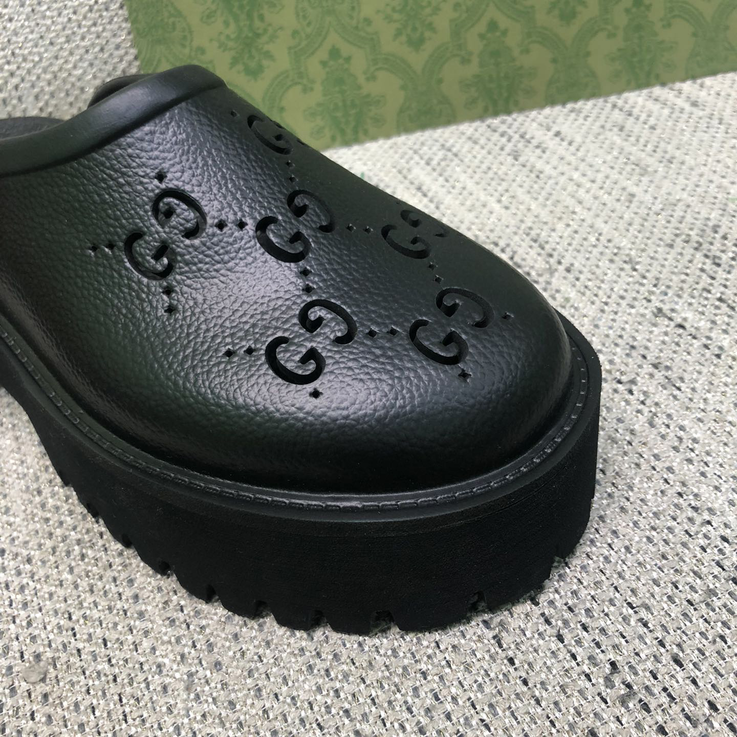 Gucci GG Slip-On Sandal - DesignerGu