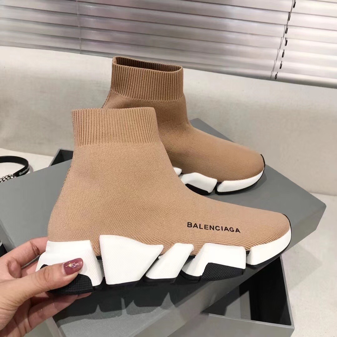 Balenciaga  Speed 2.0 Recycled Knit Sneaker  - DesignerGu