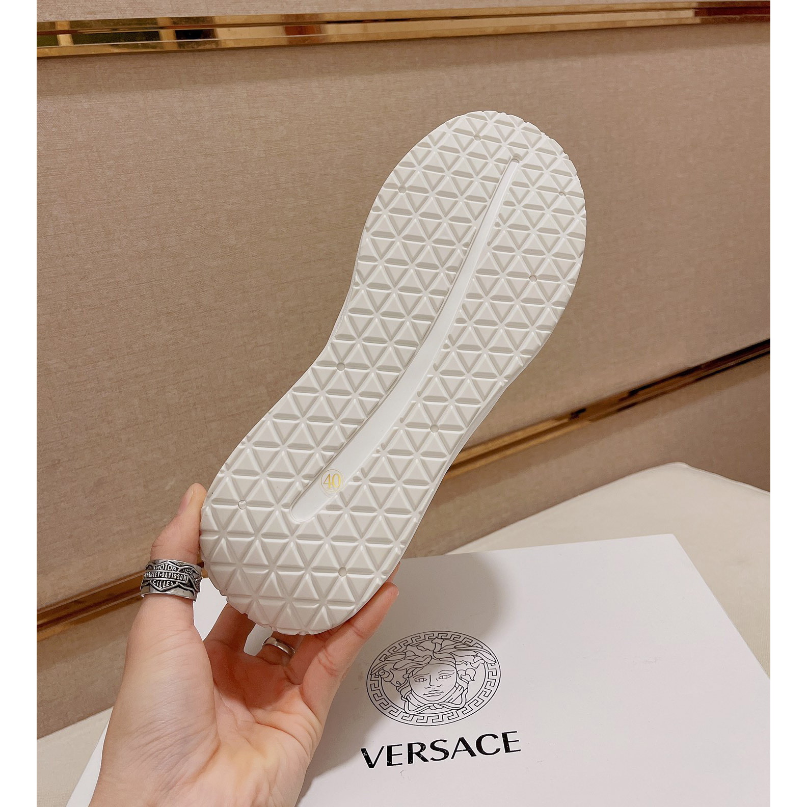 Versace Trigreca Sneakers  - DesignerGu