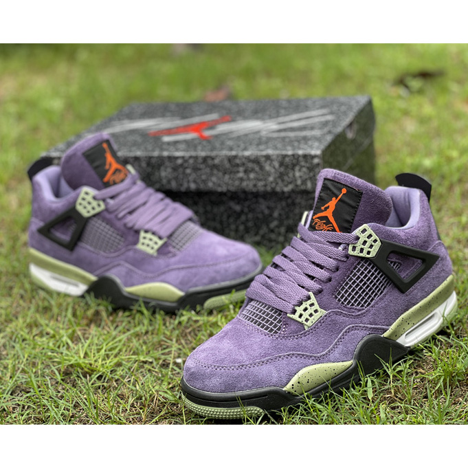 Air Jordan 4 WMNS “Canyon Purple” Sneakers  AQ9129-500 - DesignerGu