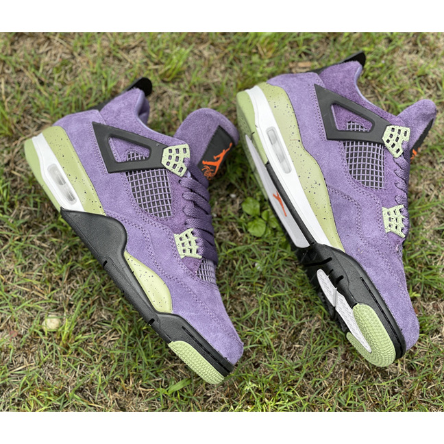 Air Jordan 4 WMNS “Canyon Purple” Sneakers  AQ9129-500 - DesignerGu