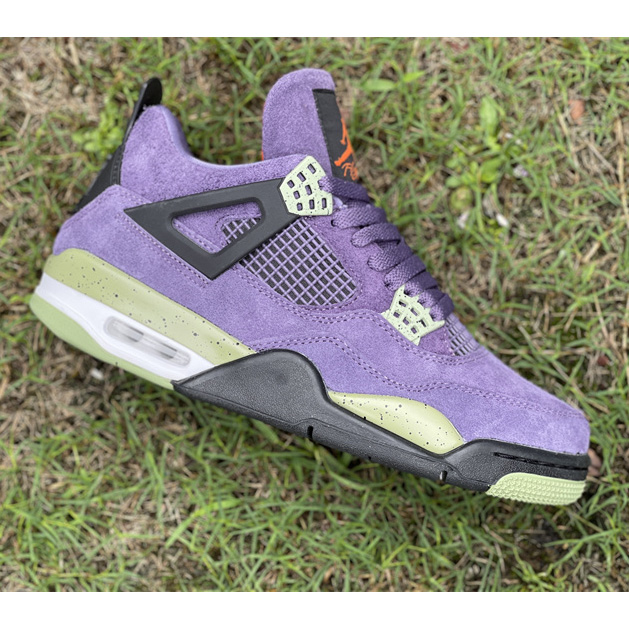 Air Jordan 4 WMNS “Canyon Purple” Sneakers  AQ9129-500 - DesignerGu