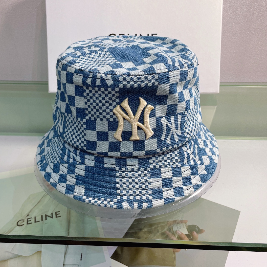 New York Yankees Canvas Bucket Hat - DesignerGu