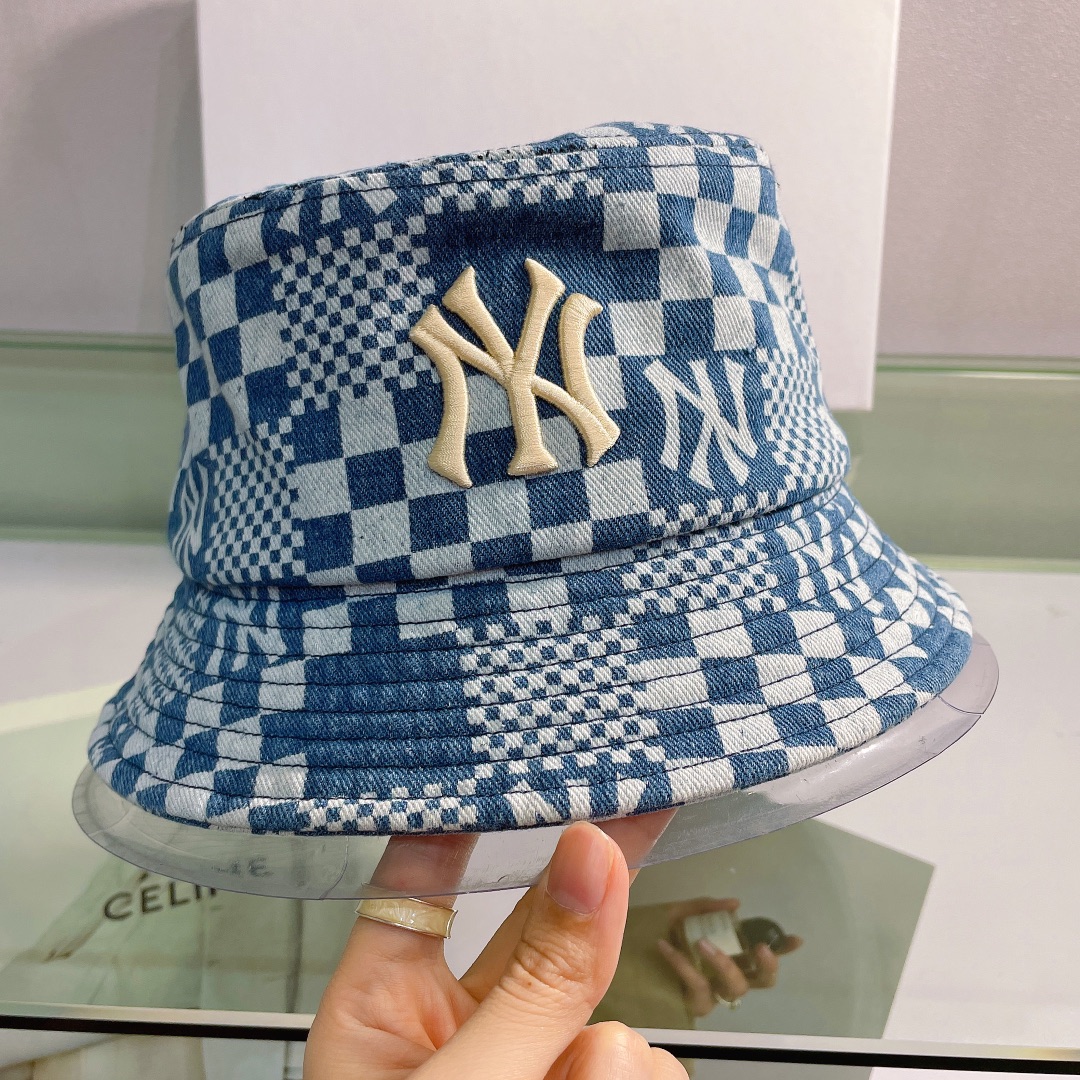 New York Yankees Canvas Bucket Hat - DesignerGu