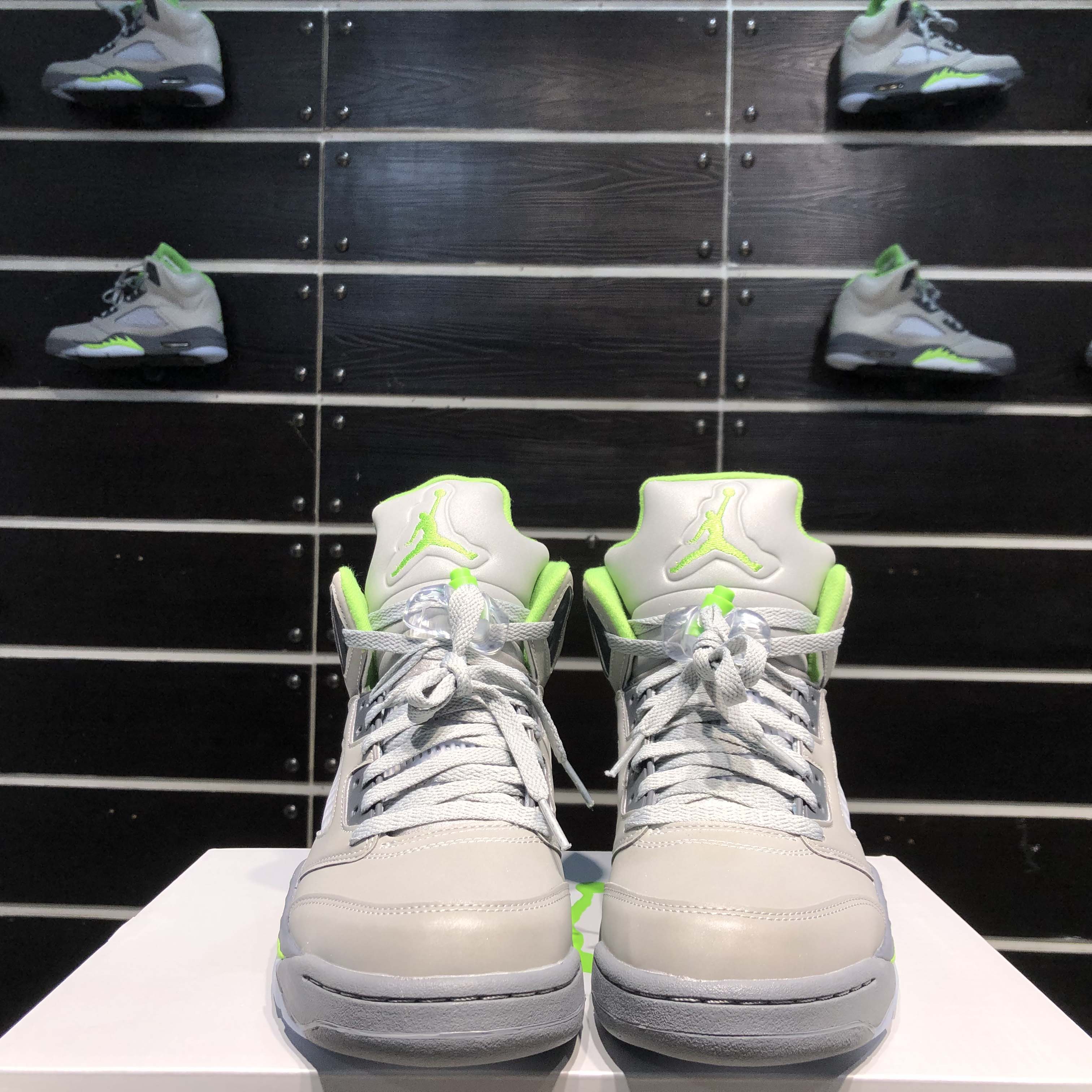 Air Jordan 5 “Green Bean”Sneaker   DM9014-003 - DesignerGu