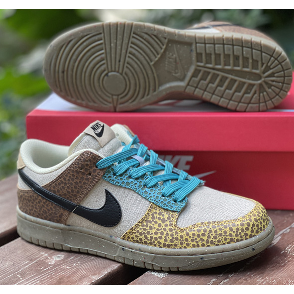 Nike Dunk Low ''Safari'' Sneaker    DX2654-200  - DesignerGu