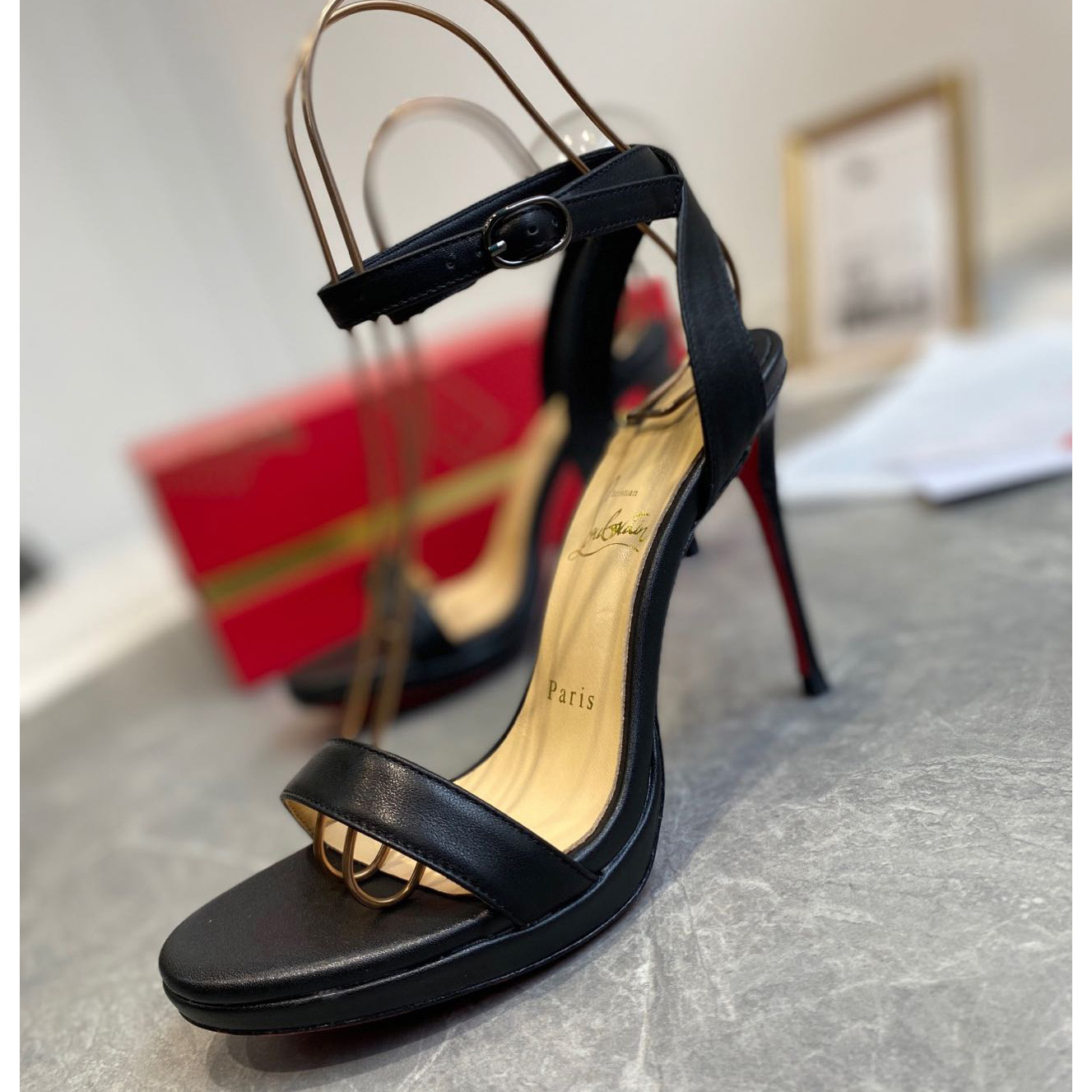 Christian Louboutin High Heeled Sandals(10cm) - DesignerGu