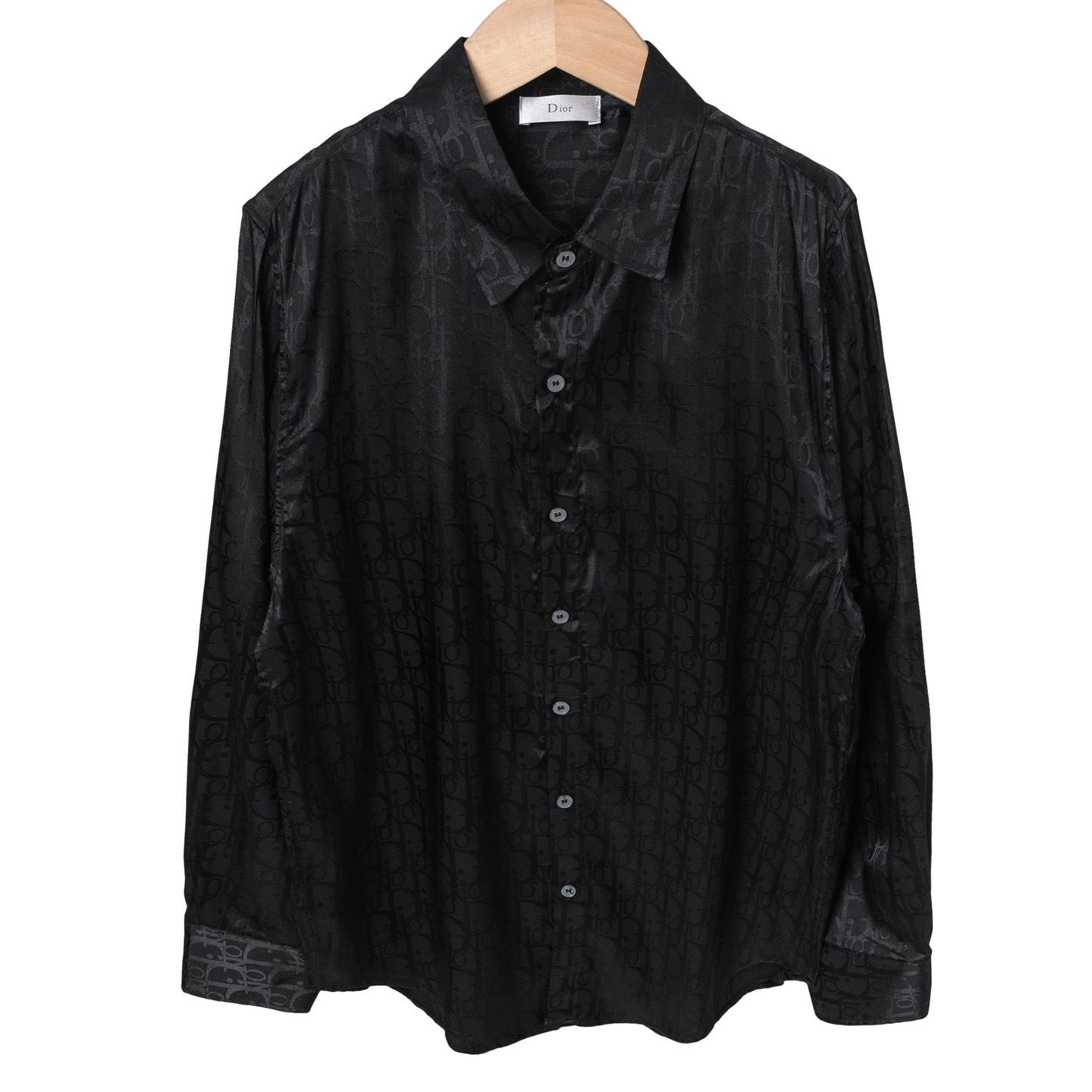 Dior  Oblique Kasuri Long Sleeve Shirt - DesignerGu