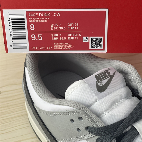 NikeDunk Low “Light Smoke Grey” SB  Sneaker    DD1503-117 - DesignerGu