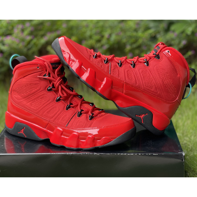 Jordan AJ9 ''Chile Red'' Basketball Shoes - DesignerGu