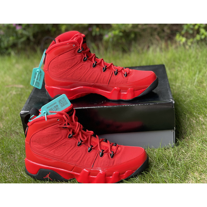 Jordan AJ9 ''Chile Red'' Basketball Shoes - DesignerGu