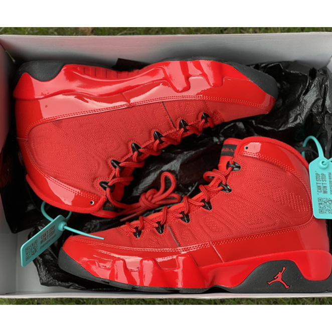 Jordan AJ9 ''Chile Red'' Basketball Shoes - DesignerGu