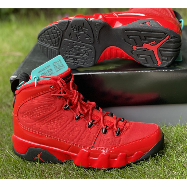 Jordan AJ9 ''Chile Red'' Basketball Shoes - DesignerGu