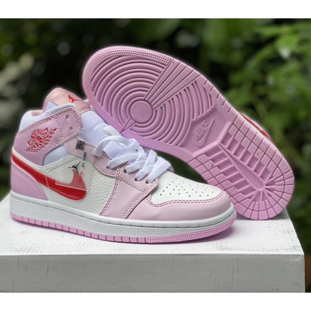 Nike Wmns Air Jordan 1 Mid"Valentine’s Day" Sneaker DR0174-500 - DesignerGu