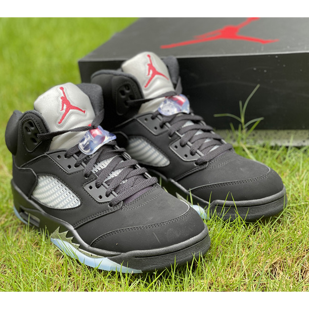 Air Jordan 5 “Metallic Black” Sneaker   845035 003 - DesignerGu