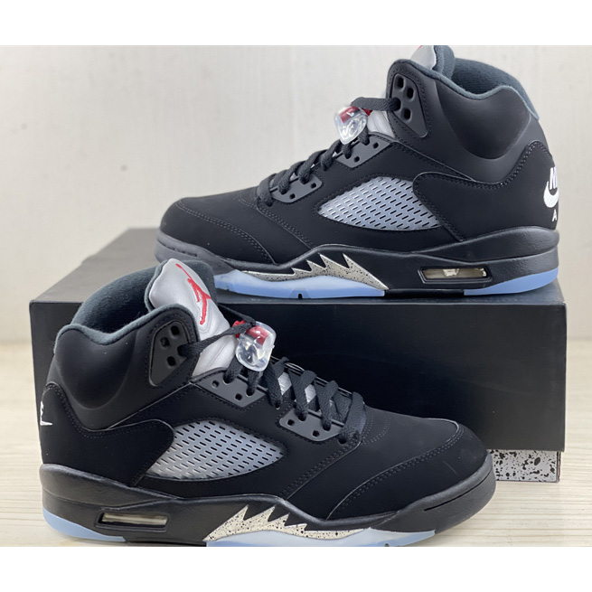 Air Jordan 5 “Metallic Black” Sneaker   845035 003 - DesignerGu