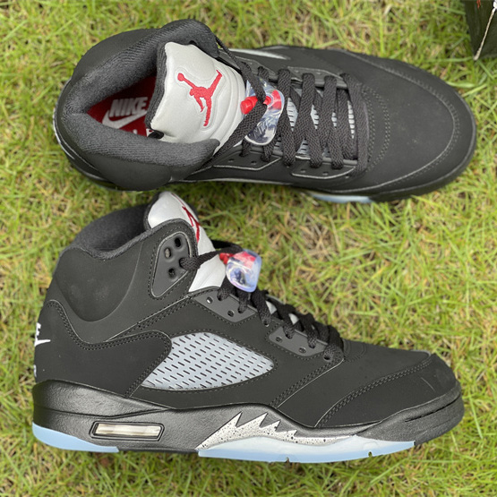 Air Jordan 5 “Metallic Black” Sneaker   845035 003 - DesignerGu