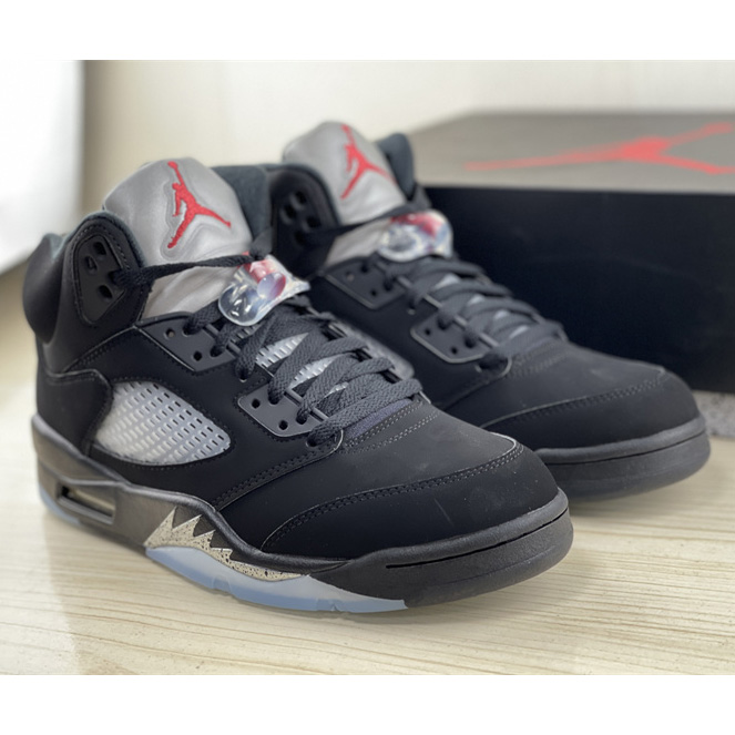 Air Jordan 5 “Metallic Black” Sneaker   845035 003 - DesignerGu