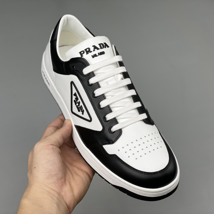 Prada District Leather Sneakers（Upon uk Size） - DesignerGu