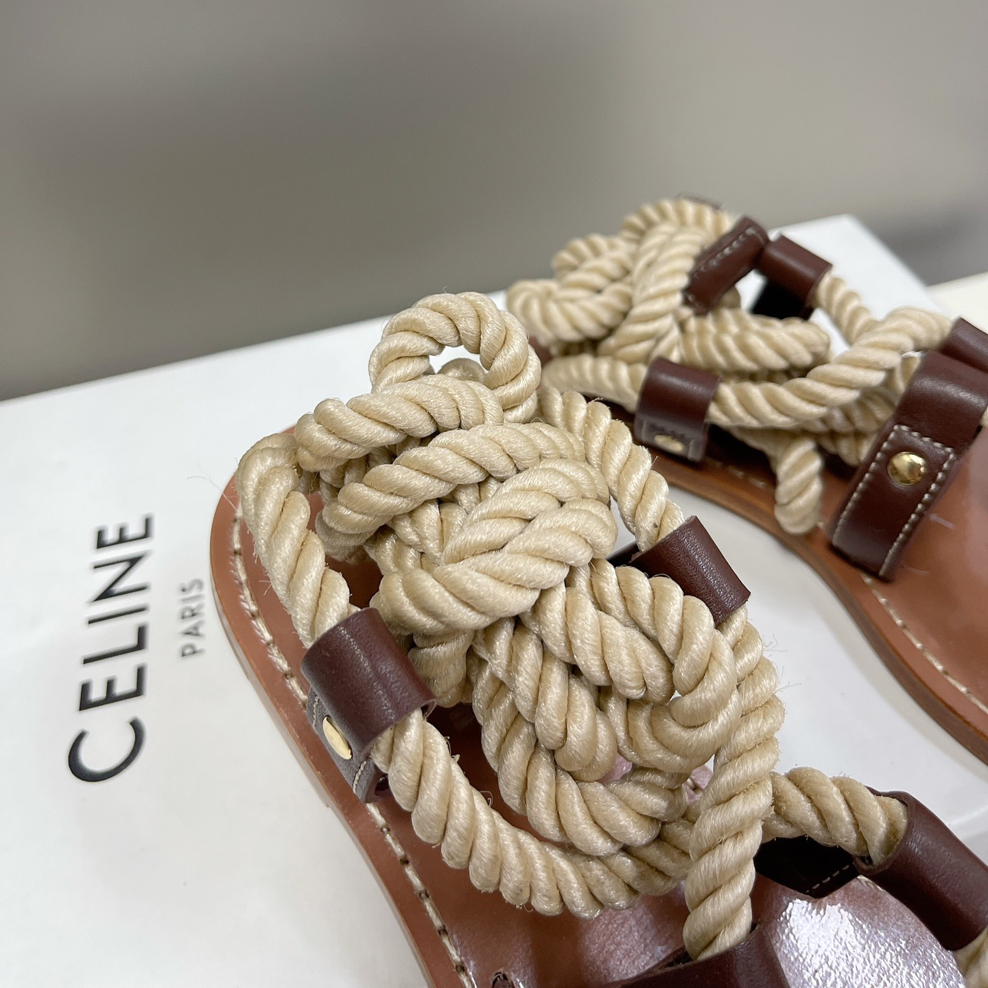 Celine Taillat Triomphe Sandal  - DesignerGu