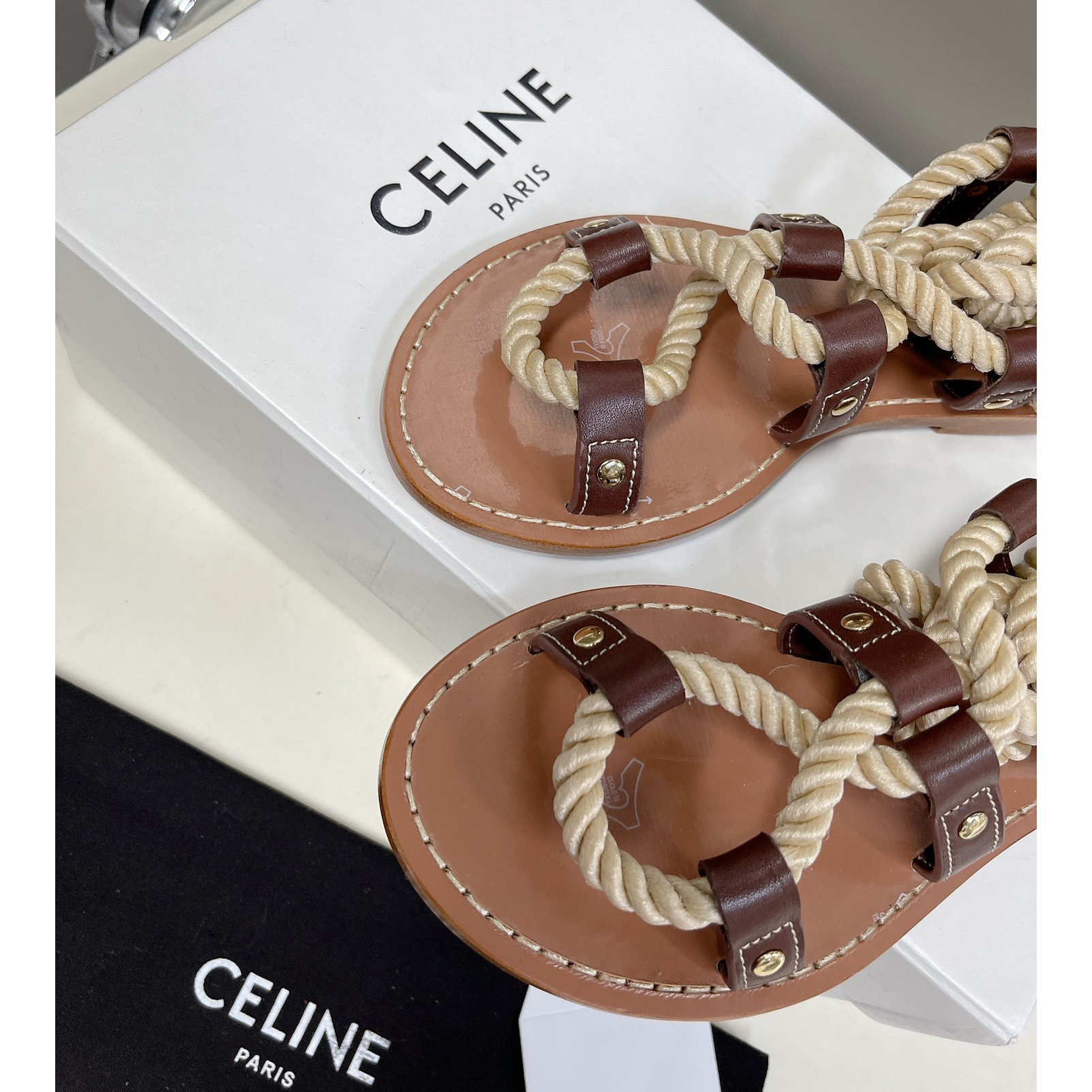 Celine Taillat Triomphe Sandal  - DesignerGu