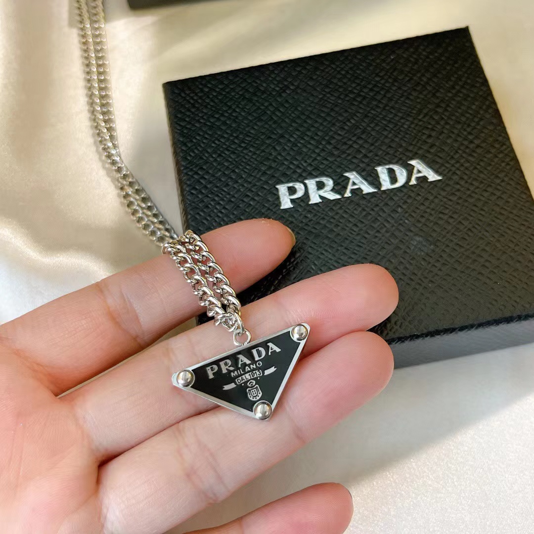 Prada Symbole Necklace - DesignerGu