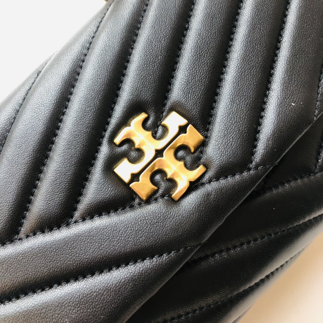 ToryBurch Kira Chevron Convertible Shoulder Bag(22.5-15-8cm)  TB316S90452 - DesignerGu