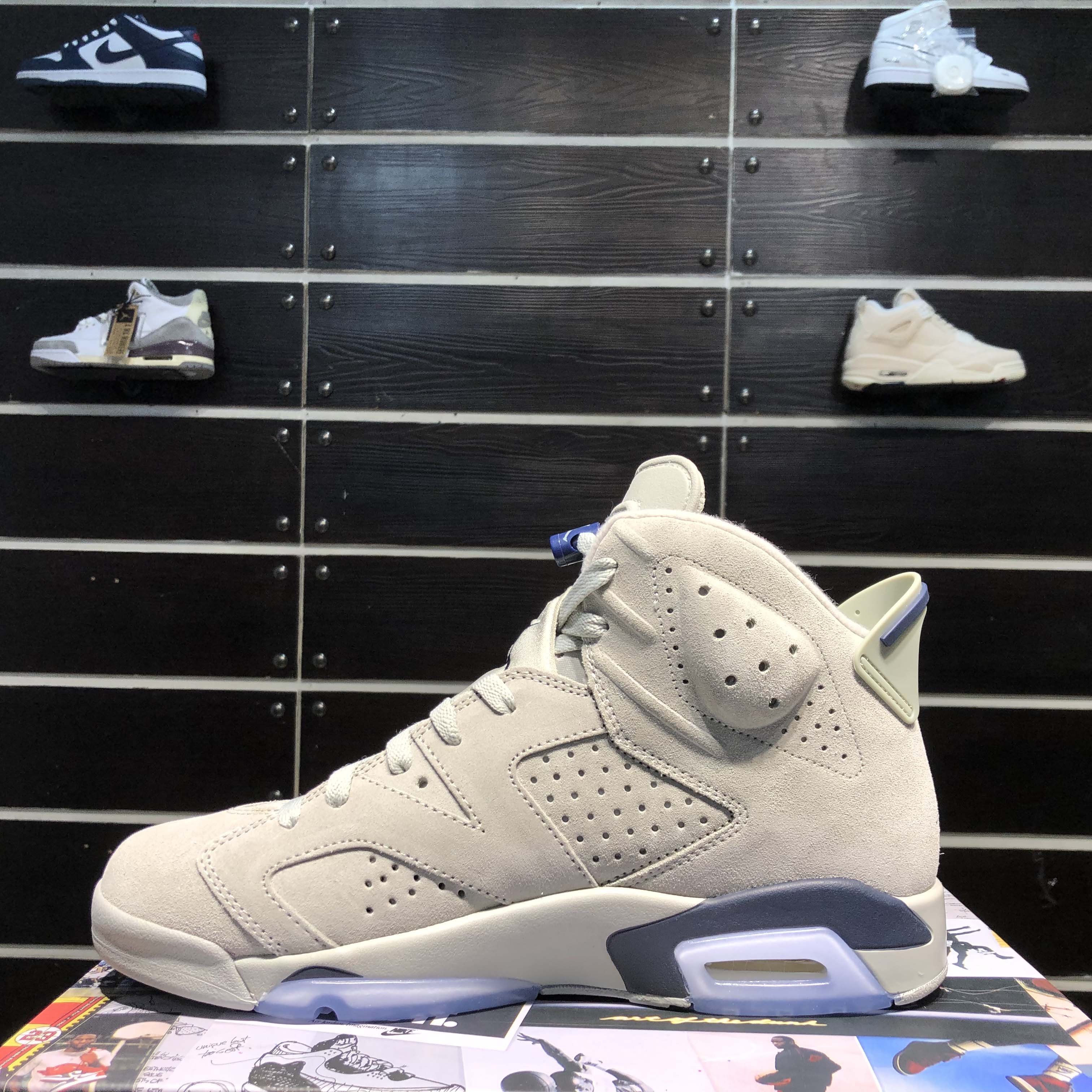 Air Jordan 6 “Georgetown” Sneaker CT8529-012 - DesignerGu