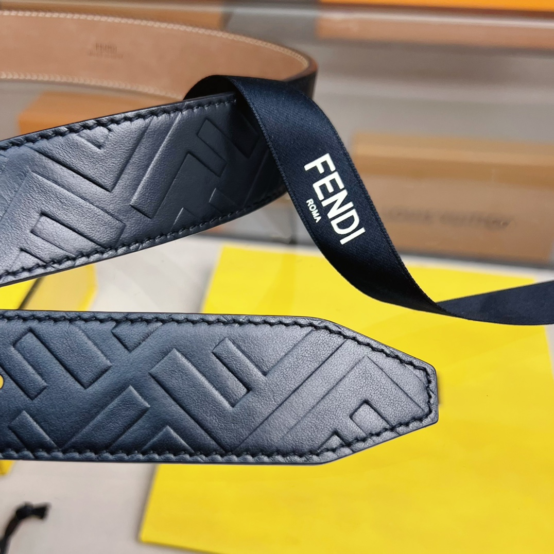 Fendi Leather Belt  - DesignerGu